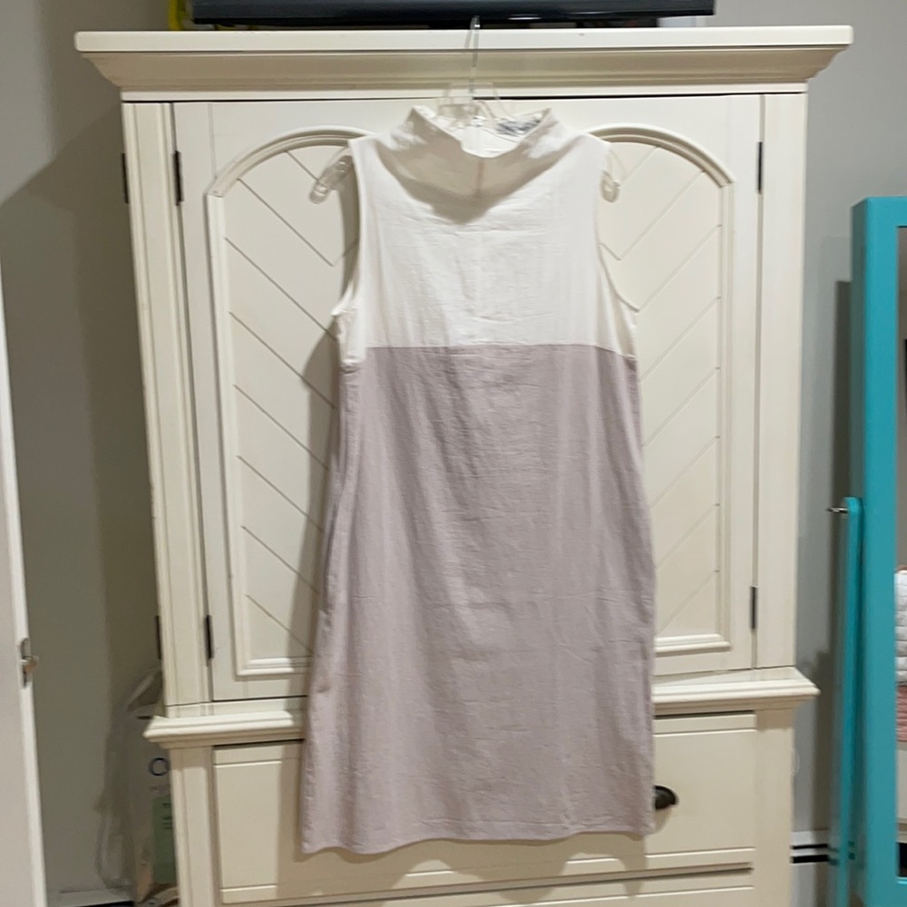 Linen  NWOT sleeveless dress